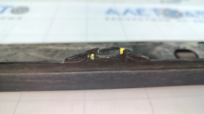 Right threshold of Audi Q3 83A 19-25 structure, broken fasteners, dented, tears