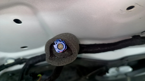 Door assembly front left Audi Q7 16-19 aluminum, keyless, closer, white LC9A, gray matte trim,