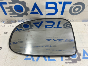Left mirror element for Toyota Prius 30 10-15, heated, aspherical