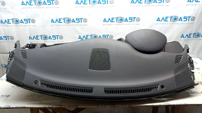 Torpedo front panel without AIRBAG Nissan Murano z52 15-18 black broken creased, scratched