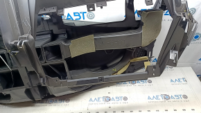 Torpedo front panel without AIRBAG Nissan Murano z52 15-18 black broken creased, scratched