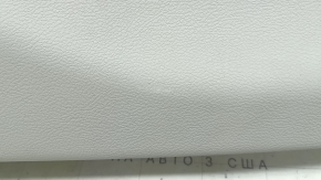 Chrysler Pacifica 17-24 lower tailgate trim without speakers, gray, with trim, scuffs, needs cleaning