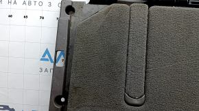 Chrysler Pacifica 2nd row front seat floor trim, black, torn seal, needs cleaning