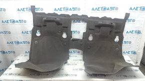 Chrysler Pacifica 17-24 front floor covering, brown, for cleaning