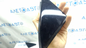 Triangle plug for the front left door of an Audi Q3 83A 19-25, glossy black, scratches