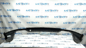 Bare rear bumper, lower part, Audi Q3 83A 19-23 S-Line, graphite LX7G, broken fastener