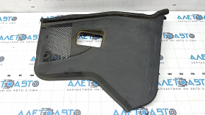 Right plastic windshield wiper grille for Mercedes W213 E 17-23, crack in mount