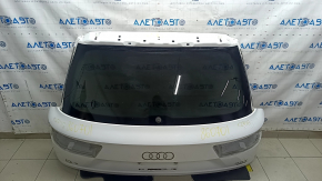 Bare tailgate with glass for Audi Q7 16-19, aluminum, white LC9A