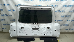 Bare tailgate with glass for Audi Q7 16-19, aluminum, white LC9A