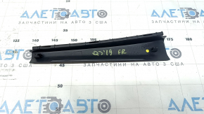 Front pillar trim, middle right, Audi Q3 83A 19-25, black