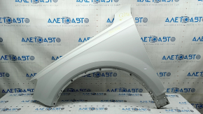 Front left wing for Audi Q7 16-25 aluminum, white LC9A