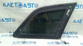 Rear left window, blind glass, Audi Q7, 16-25 tinted, with chrome molding