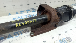 Front right half shaft for Lexus RX400h 06-09 AWD, with bracket, rusty