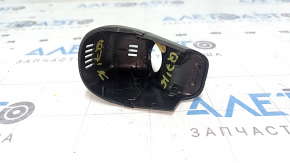 Audi Q7 interior mirror cover, black, 2 pieces, broken mount, scratch