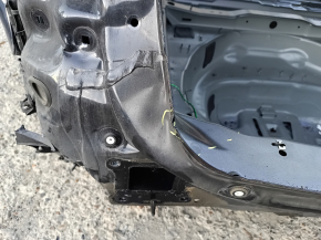 Audi A6 C8 19-24 rear panel assembly, 2 parts, on the body, blue