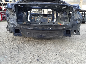 Audi A6 C8 19-24 rear panel assembly, 2 parts, on the body, blue