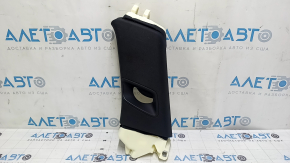 Right rear pillar trim for Audi Q7 16-23, black, worn, scratched