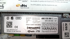 Audi Q7 radio tape recorder 16-25 dents