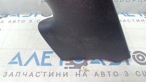 Tesla Model 3 18 left center rear pillar trim - black, scuffed