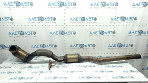 Audi Q3 83A 19-25 2.0T exhaust pipe with catalytic converters and bracket