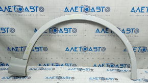 Front right fender arch trim for Audi Q7 16-19 (R18-R20), white, broken mount
