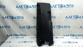 Lower left center pillar trim for Audi Q7 16-25, black, broken mount