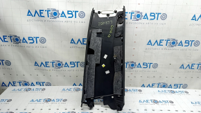 Lower left center pillar trim for Audi Q7 16-25, black, broken mount