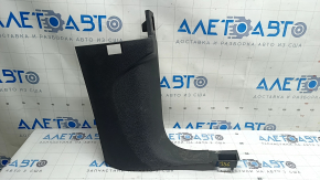 Right lower front pillar trim for Audi Q7 16-25, black, scratches