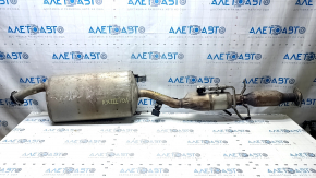 Exhaust line middle section with catalytic converter and heater Lexus RX450h 10-15