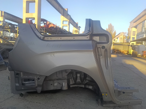Quarter wing rear right Chrysler Pacifica 17-24 on the body, black, dented, bumps