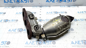 Lexus RX450h 10-15 rear exhaust manifold with catalytic converter