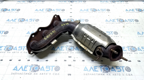 Lexus RX450h 10-15 rear exhaust manifold with catalytic converter