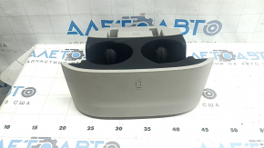 Chrysler Pacifica 19-20 rear center console cup holders gray