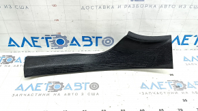 Rear left inner door sill trim for Mercedes W213 E 17-23, black, scratches