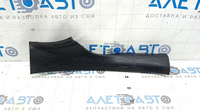 Rear right inner door sill trim for Mercedes W213 E 17-23, black, scratches
