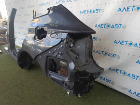 Quarter wing rear left Toyota Venza 21-24 graphite, on the body, bumpers