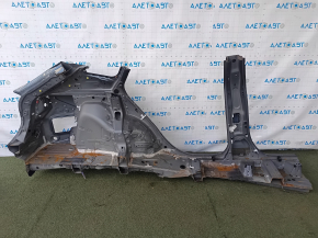 Quarter wing rear left Toyota Venza 21-24 graphite, on the body, bumpers