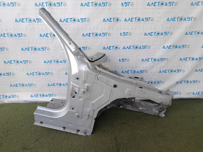 Front right quarter BMW X3 G01 18-21 on the body, silver