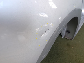 Quarter wing rear right VW Passat b7 12-15 USA silver on body, pokes