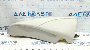 Left side panel of the 2nd row of seats for Mercedes W213 E 17-23, beige leather, dented, needs cleaning