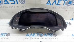 Audi Q7 16-19 digital instrument cluster, 107k, with projection, scratches on the glass