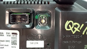 Audi Q7 16-19 digital instrument cluster, 107k, with projection, scratches on the glass