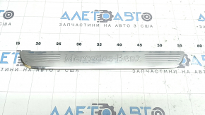 Front right outer door sill trim Mercedes W213 E 300/350 17-23 chrome, scratches, dents, bumps, broken guide
