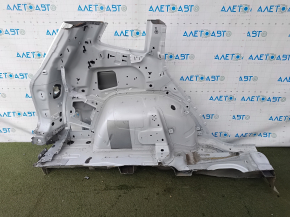 Quarter wing rear left VW Tiguan 18-24 long on the body, white, painted, non-factory hole