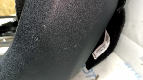 Left rear seat back for Kia EV6 22-24, black and gray leather combination, heated, GT-Line, scratches