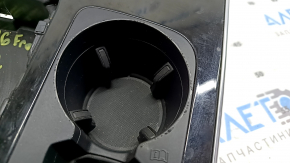 Audi Q7 16-19 center console trim, gloss black, polished, dents, scratches