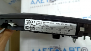 Front light for Audi Q7 16-18 with panoramic headlights, black, scratches