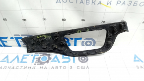 Lower left front panel insert for Audi Q7 16-19, dark wood (gray-brown oak), scratches