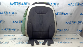 Driver's seat upholstery, upper, Kia EV6 22-24, combined leather, black and gray, GT-Line, torn