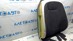 Driver's seat upholstery, upper, Kia EV6 22-24, combined leather, black and gray, GT-Line, torn